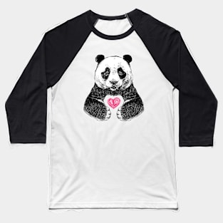 Sweet panda love Baseball T-Shirt